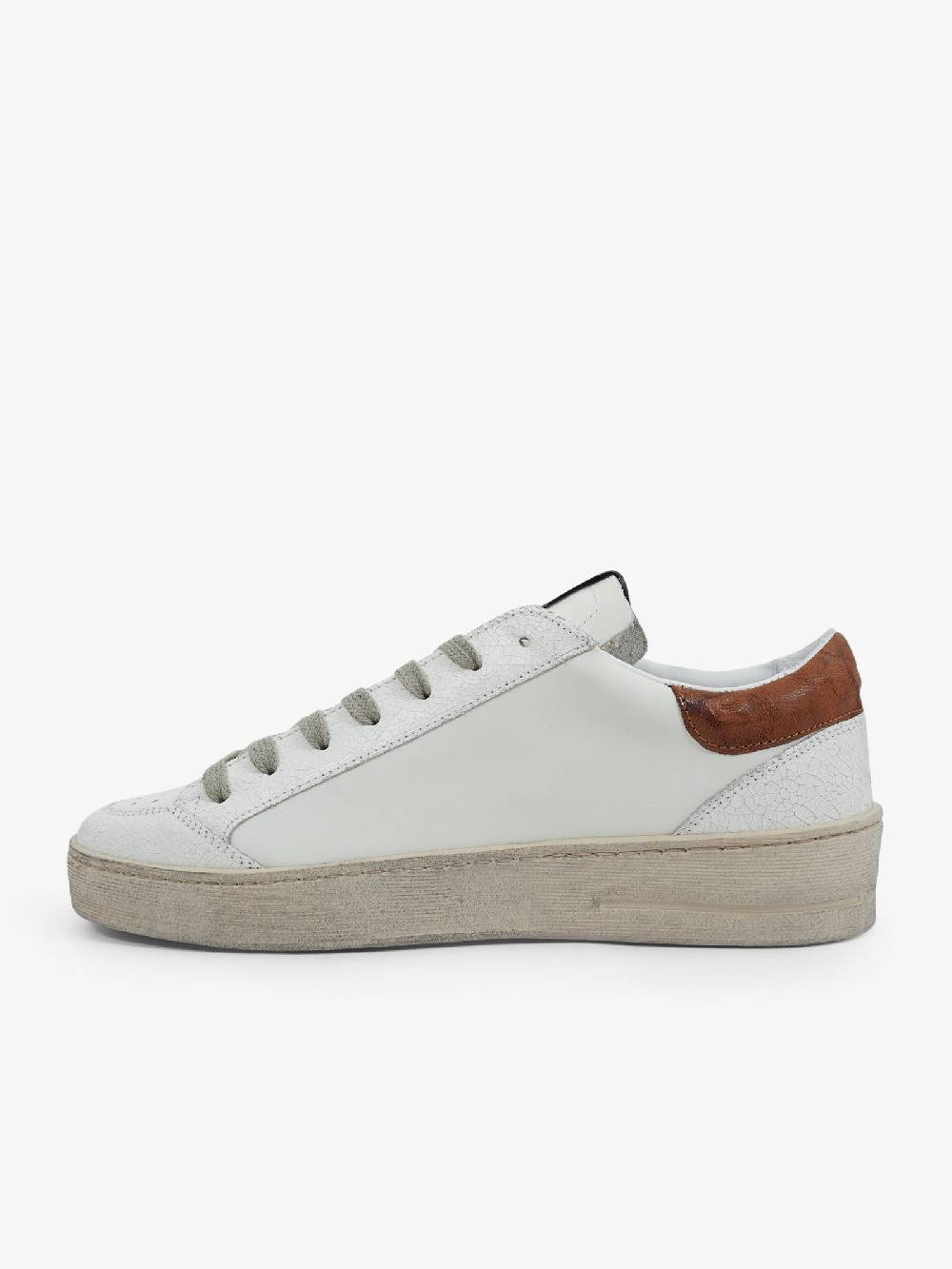 AMA BRAND Sneakers 2769 uomo pelle bianco Hotsell