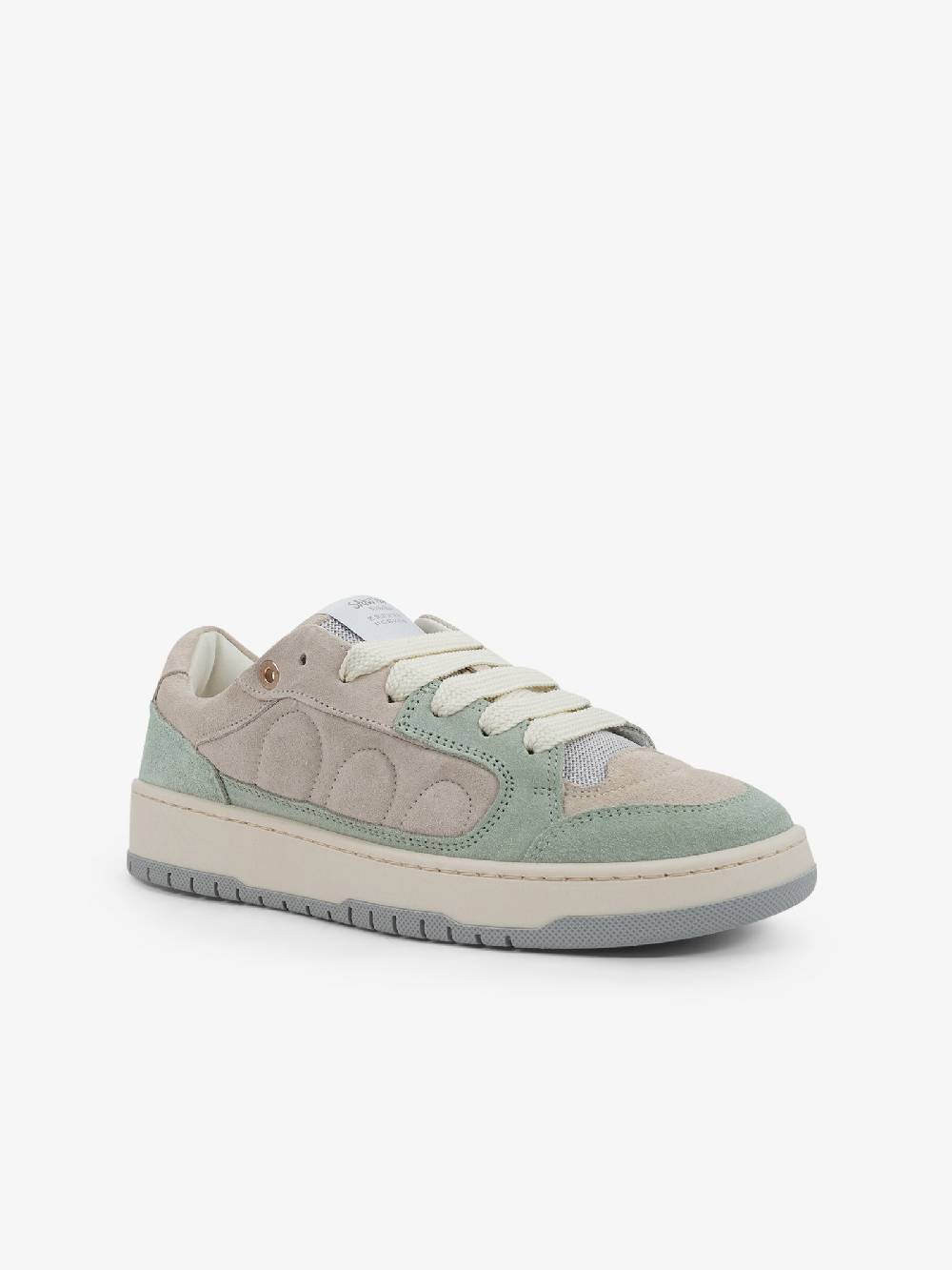 DANILO PAURA Sneakers YU01-S2-SU-SA SANTHA 2 pelle verde Vendita Economica