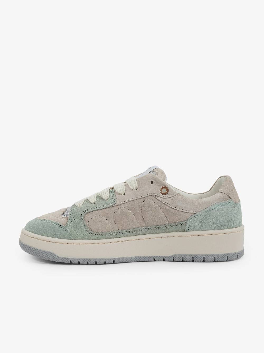 DANILO PAURA Sneakers YU01-S2-SU-SA SANTHA 2 pelle verde Vendita Economica