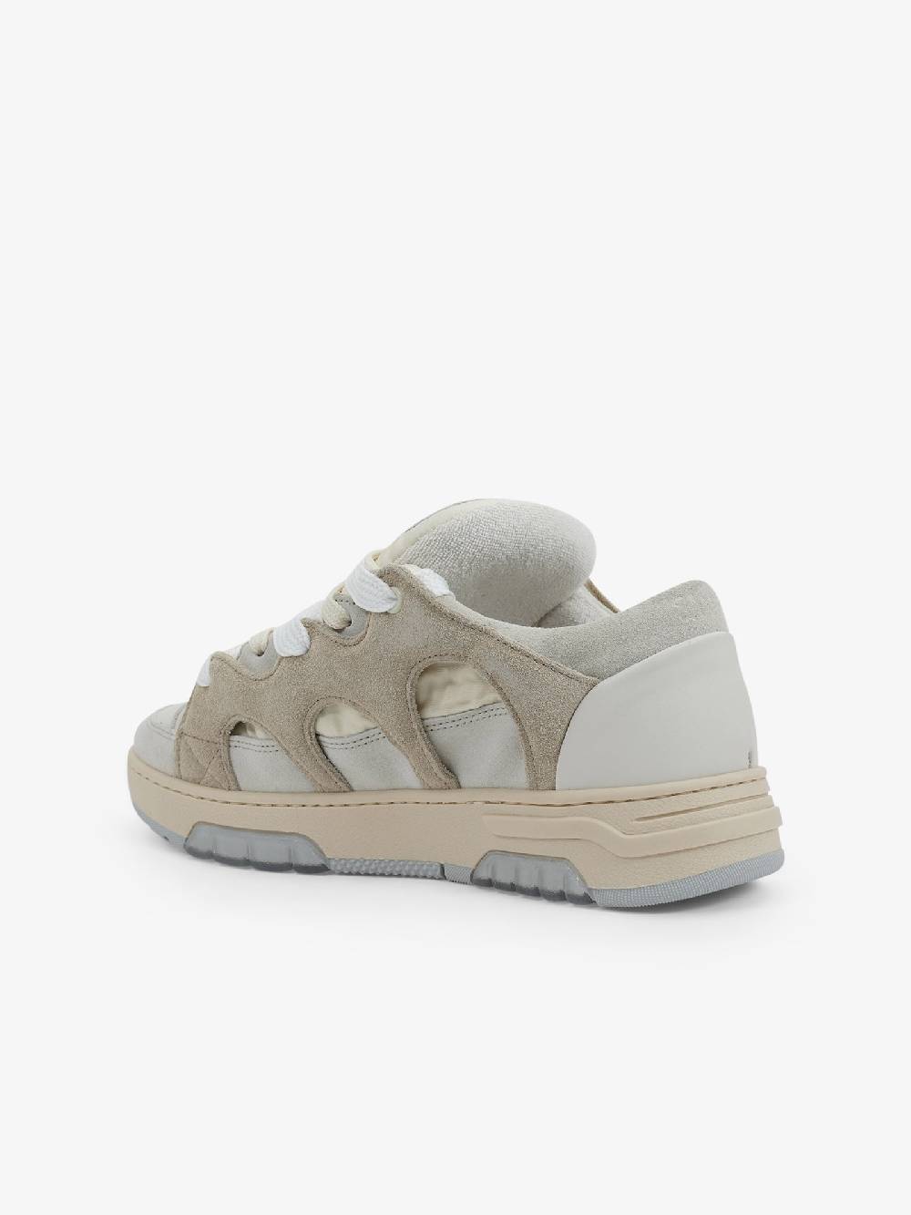 DANILO PAURA Sneakers YU01-S1-SU-AP SANTHA 1 pelle beige Saldi Di Fabbrica