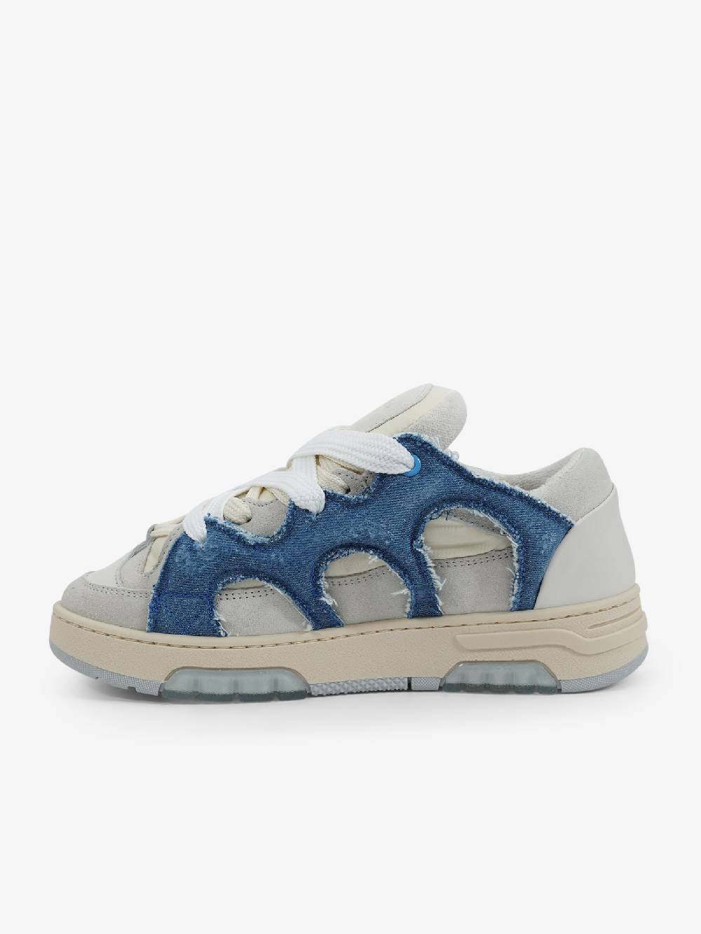 DANILO PAURA Sneakers YU01-S1-SU-AP SANTHA 1 pelle denim I Più Venduti