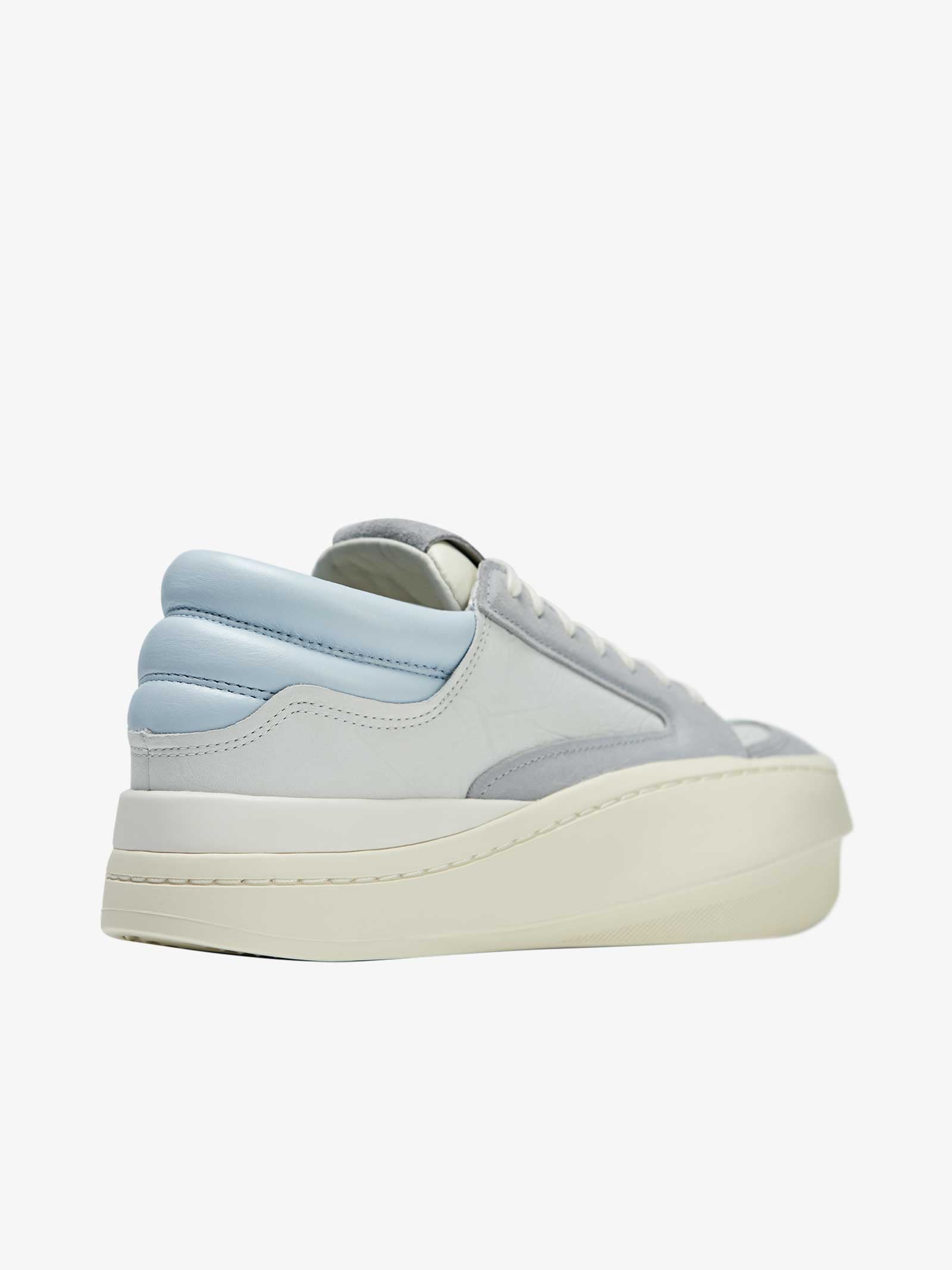 Y-3 Sneakers Centennial Low IG4080 uomo in pelle bianco In Linea