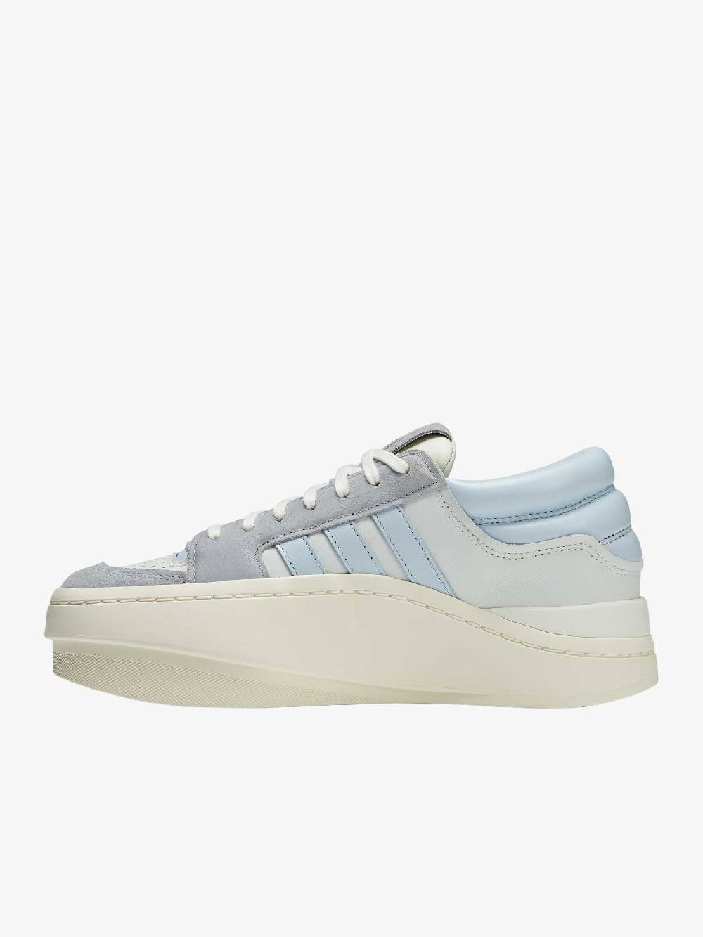 Y-3 Sneakers Centennial Low IG4080 uomo in pelle bianco In Linea