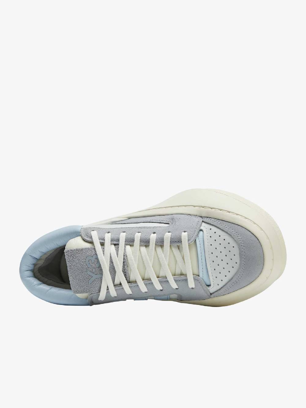 Y-3 Sneakers Centennial Low IG4080 uomo in pelle bianco In Linea