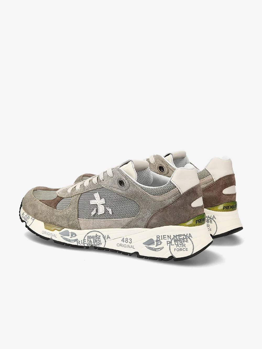 PREMIATA Sneakers MASE 6627 uomo pelle grigio Vendita