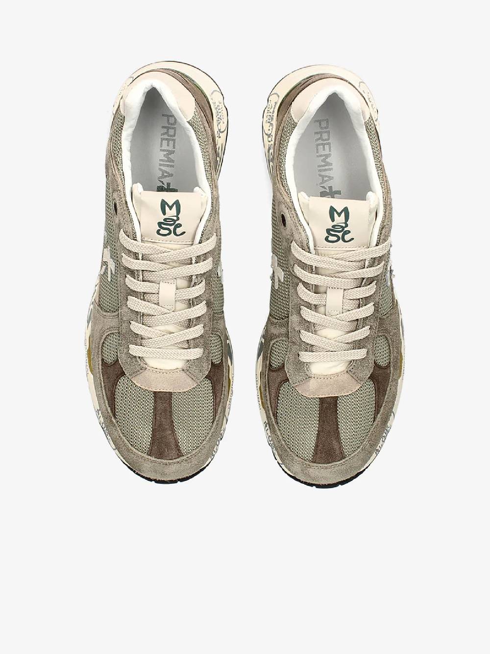 PREMIATA Sneakers MASE 6627 uomo pelle grigio Vendita