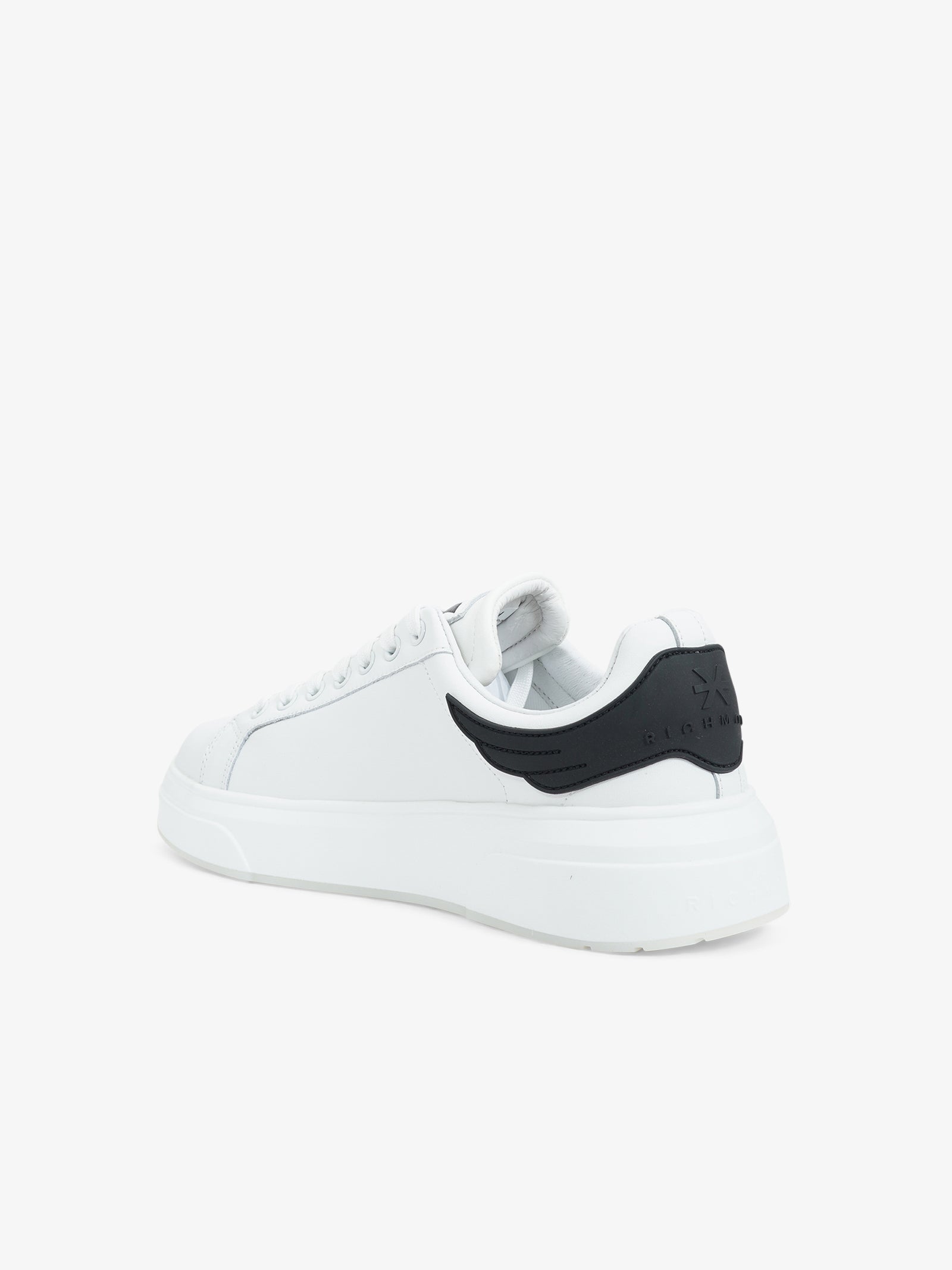JOHN RICHMOND Sneakers 22203/CP uomo in pelle bianco Comprane uno, ottenene uno gratis