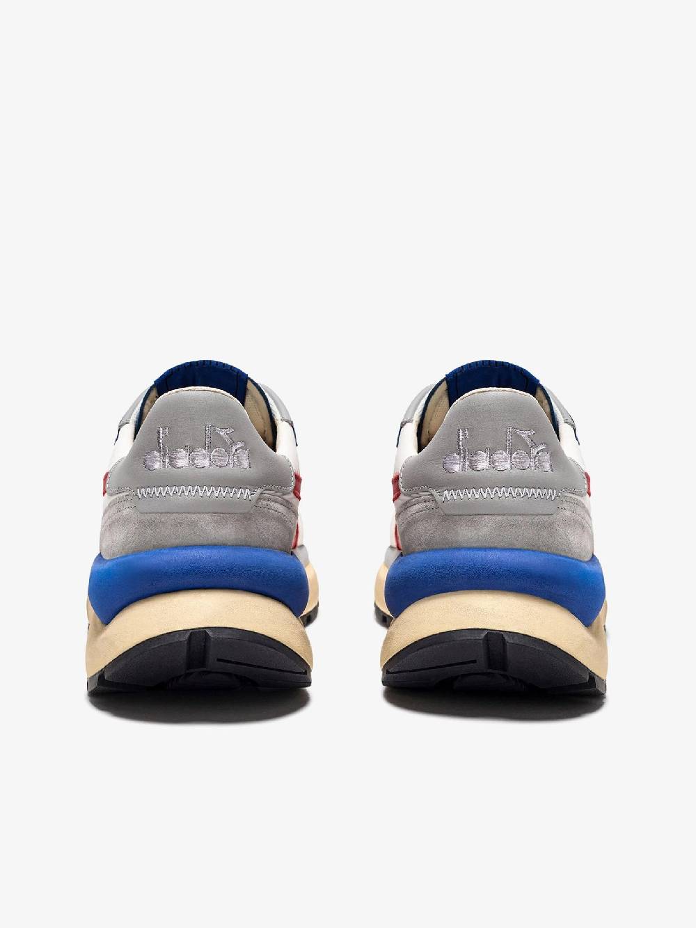 DIADORA Sneakers ELITE 201.180469_ uomo pelle bianco Consegna Veloce