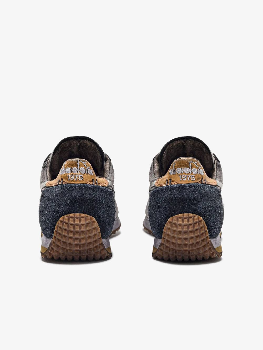 DIADORA Sneakers EQUIPE H DIRTY STONE WASH EVO 201.174736_ uomo pelle blu Promozione Limitata
