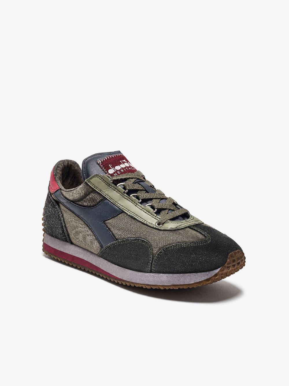 DIADORA Sneakers EQUIPE H DIRTY STONE WASH EVO 201.174736_ uomo pelle multicolor Super Saving Price