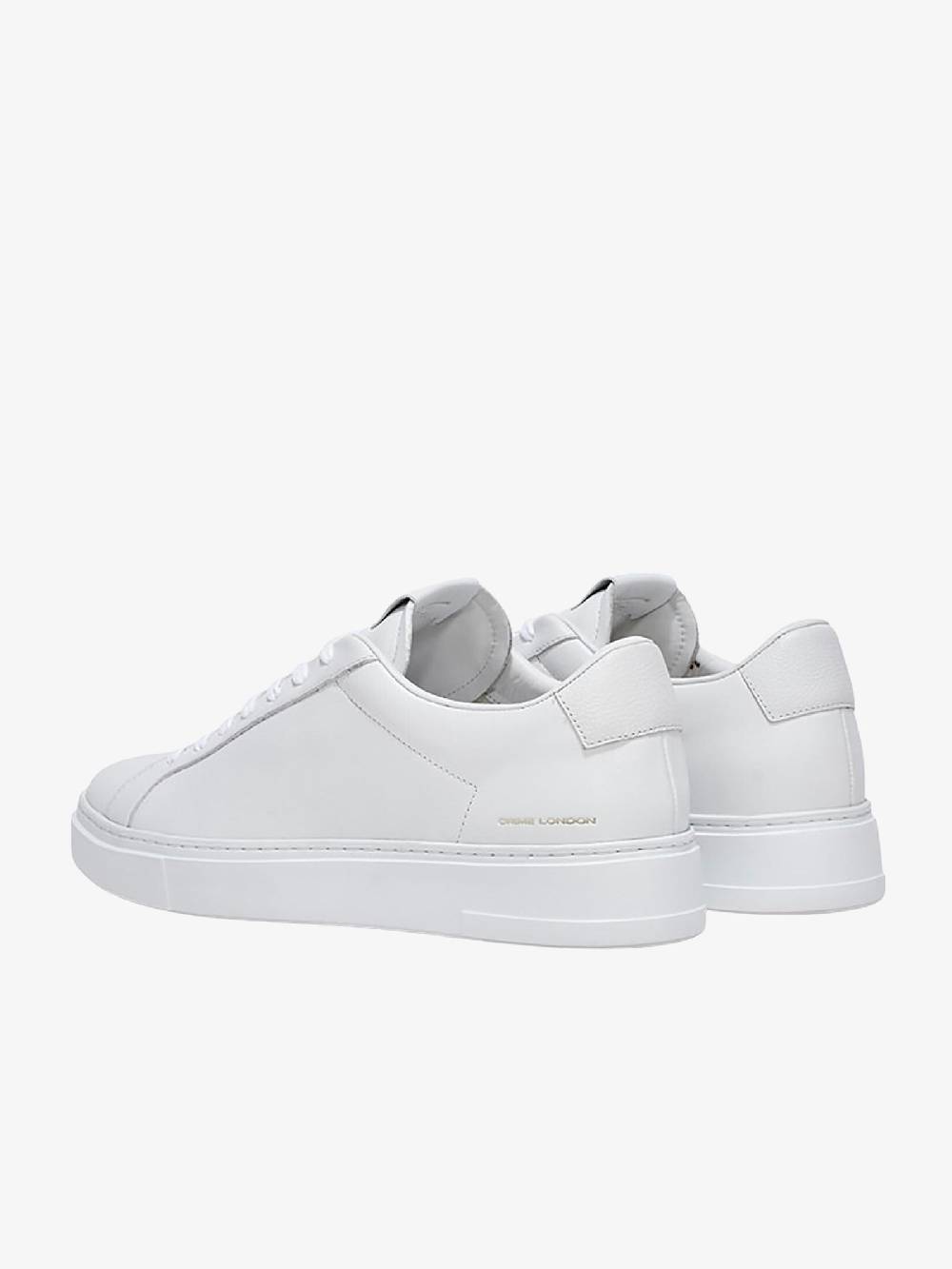 CRIME LONDON Sneakers EXTRALIGHT 13474P uomo in pelle bianca Outlet