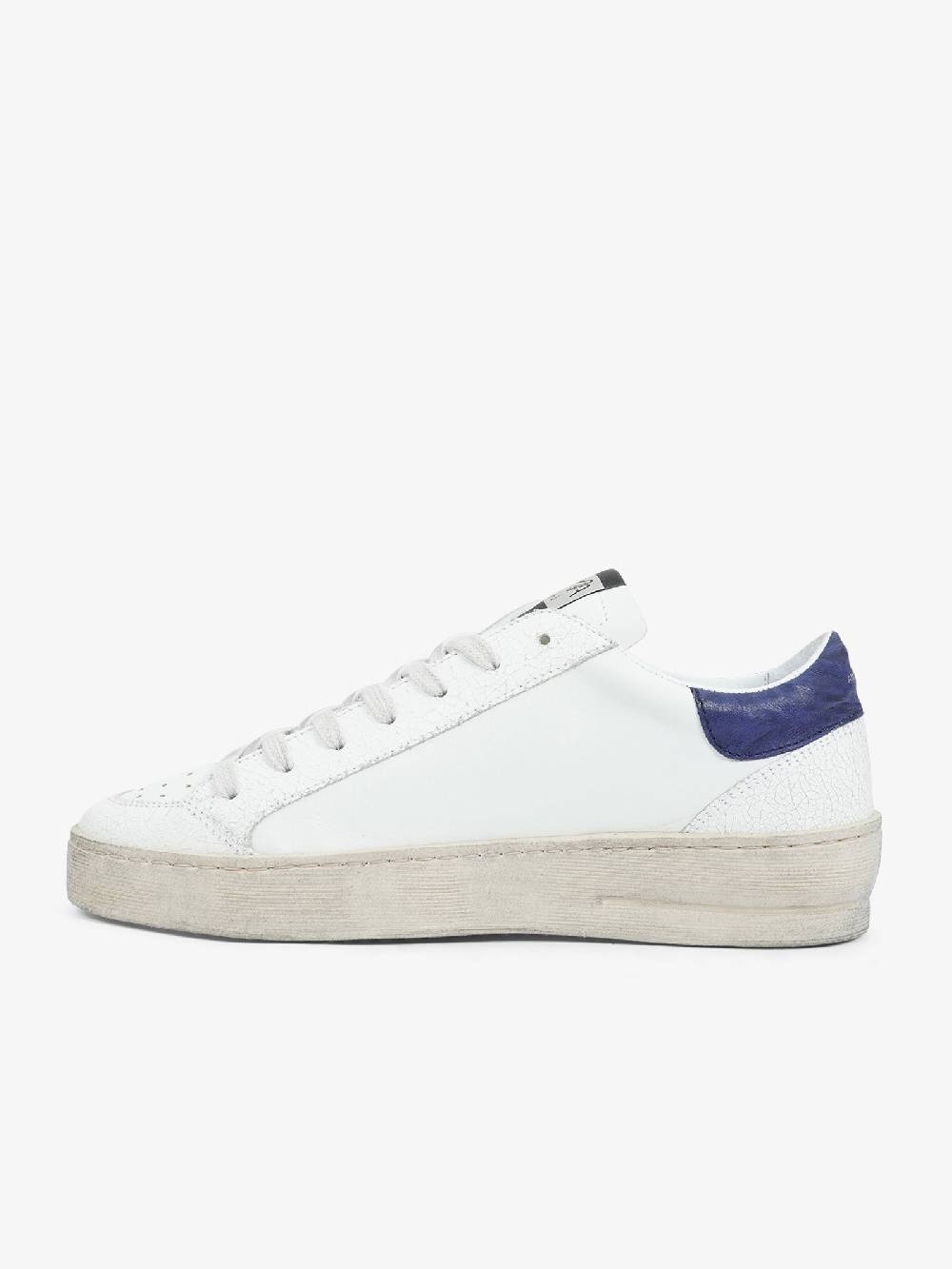 AMA BRAND Sneakers 2775 uomo in pelle bianco Saldi