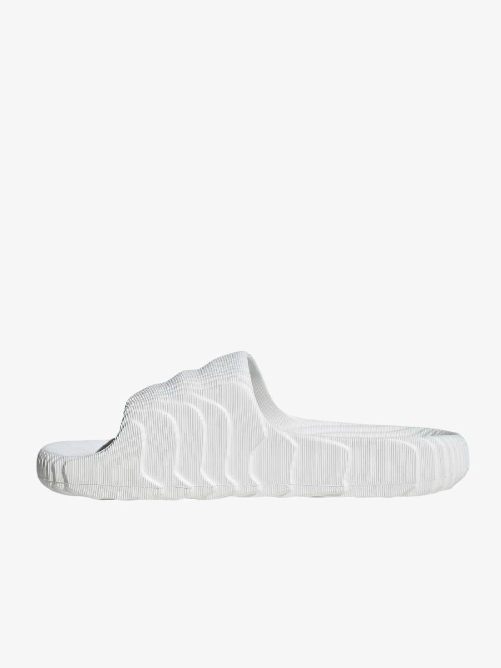 ADIDAS Ciabatte Adilette 22 HQ4672 uomo bianche Saldi Di Fabbrica