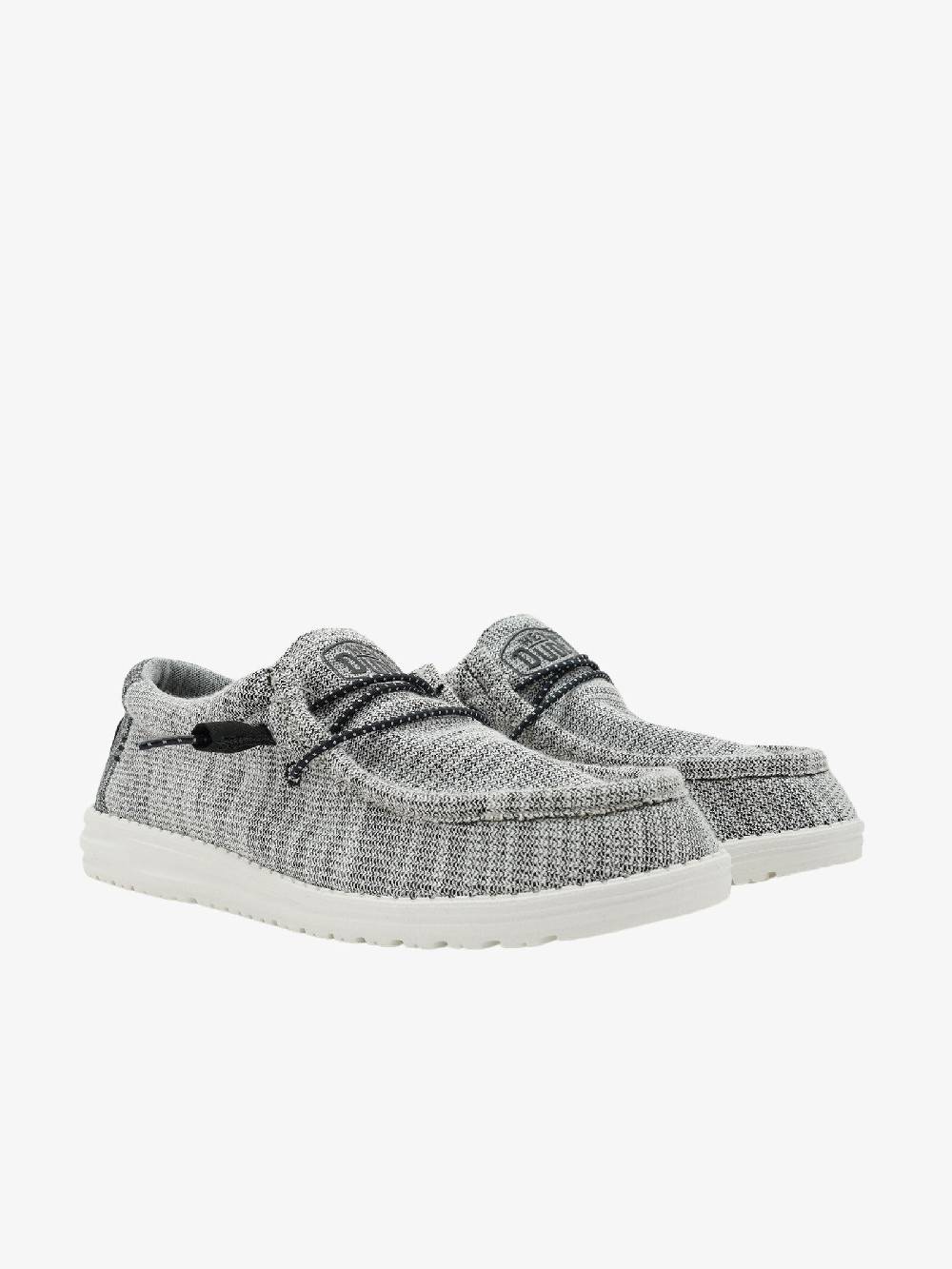 HEY DUDE Mocassini 400251 uomo grigio Nuovo