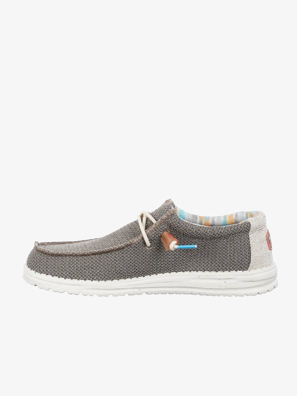 HEY DUDE Mocassini Wally Stretch uomo marrone Soddisfazione Garantita