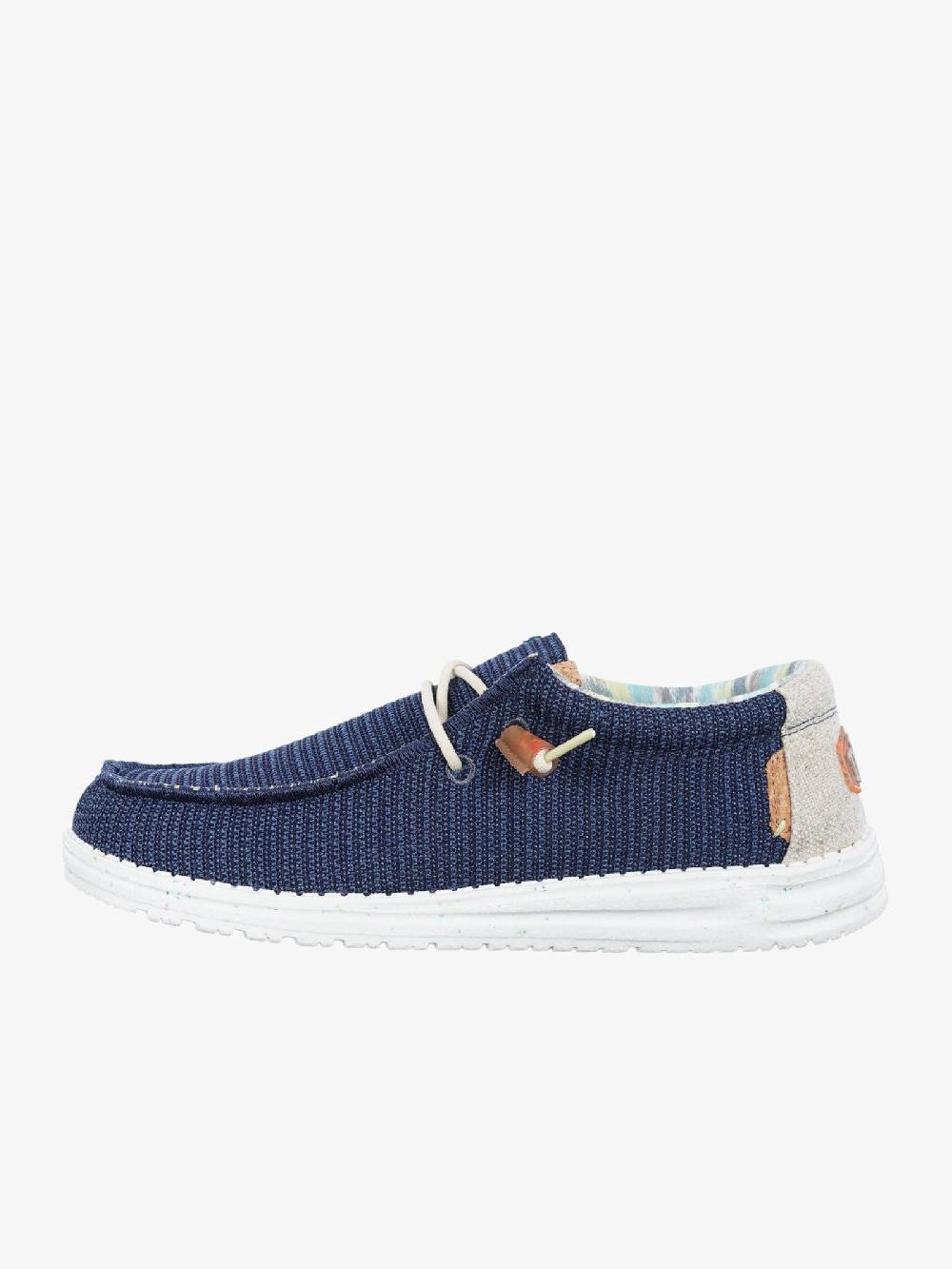 HEY DUDE Mocassini Wally Stretch uomo blu Qualità Garantita