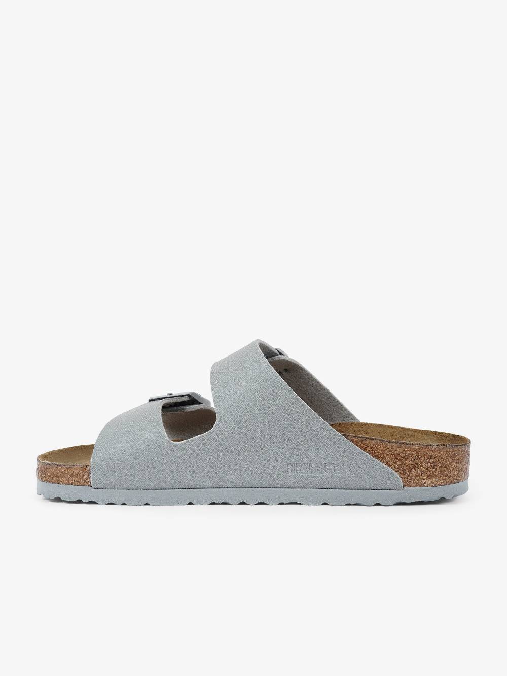 BIRKENSTOCK Ciabatte arizona saffiano 1026454 grigio In Saldo