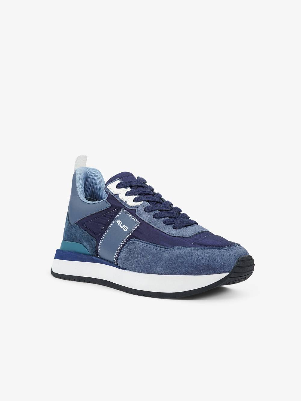 PACIOTTI Sneakers SEAN 400-06 uomo pelle blu Moda