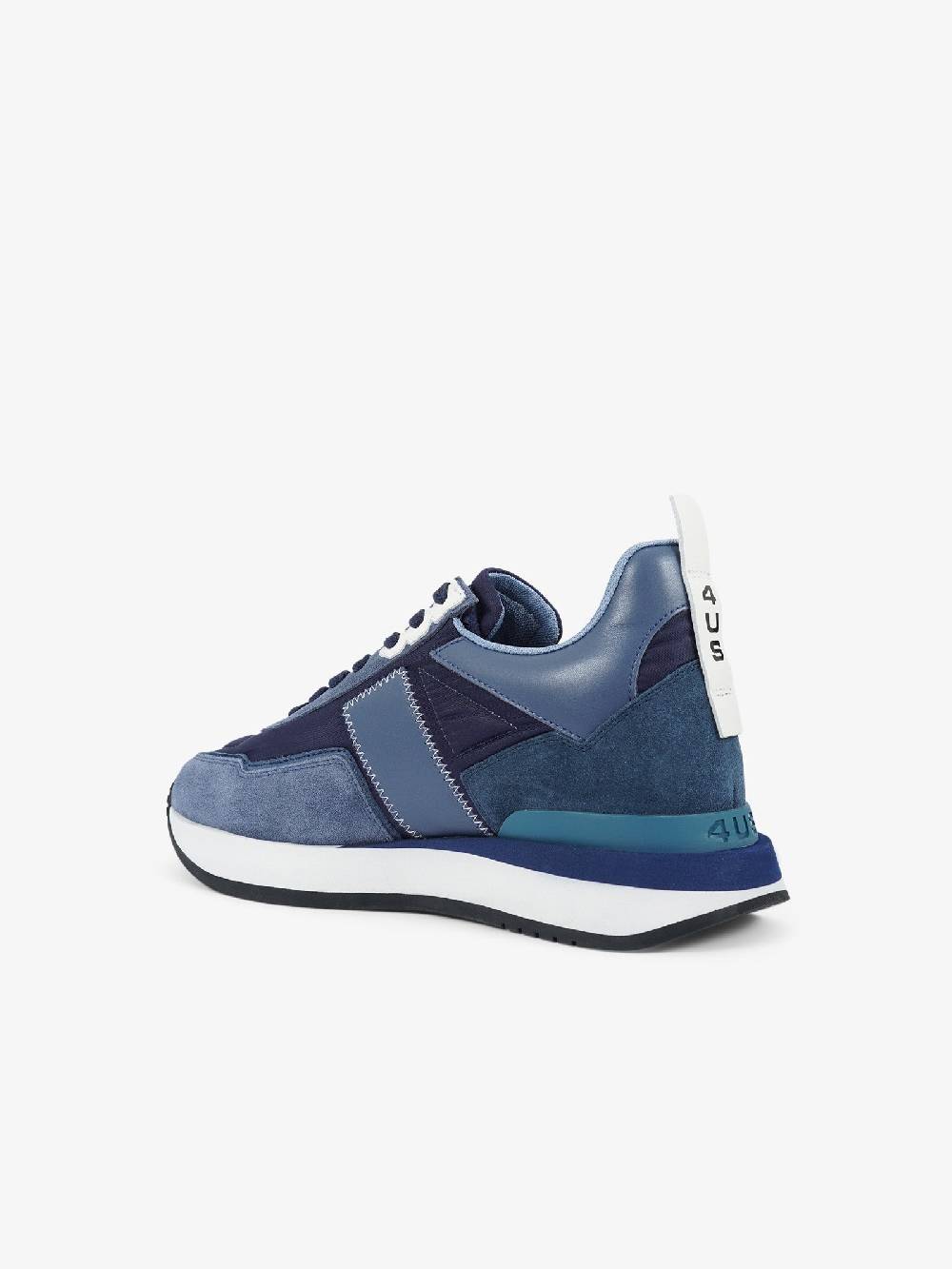 PACIOTTI Sneakers SEAN 400-06 uomo pelle blu Moda