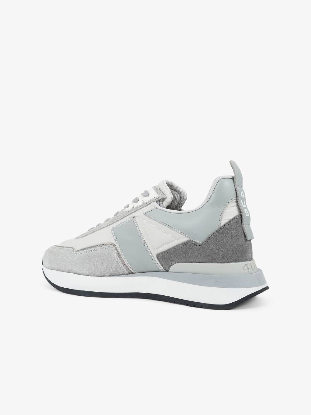 PACIOTTI Sneakers SEAN 400-03 uomo pelle grigio Italy