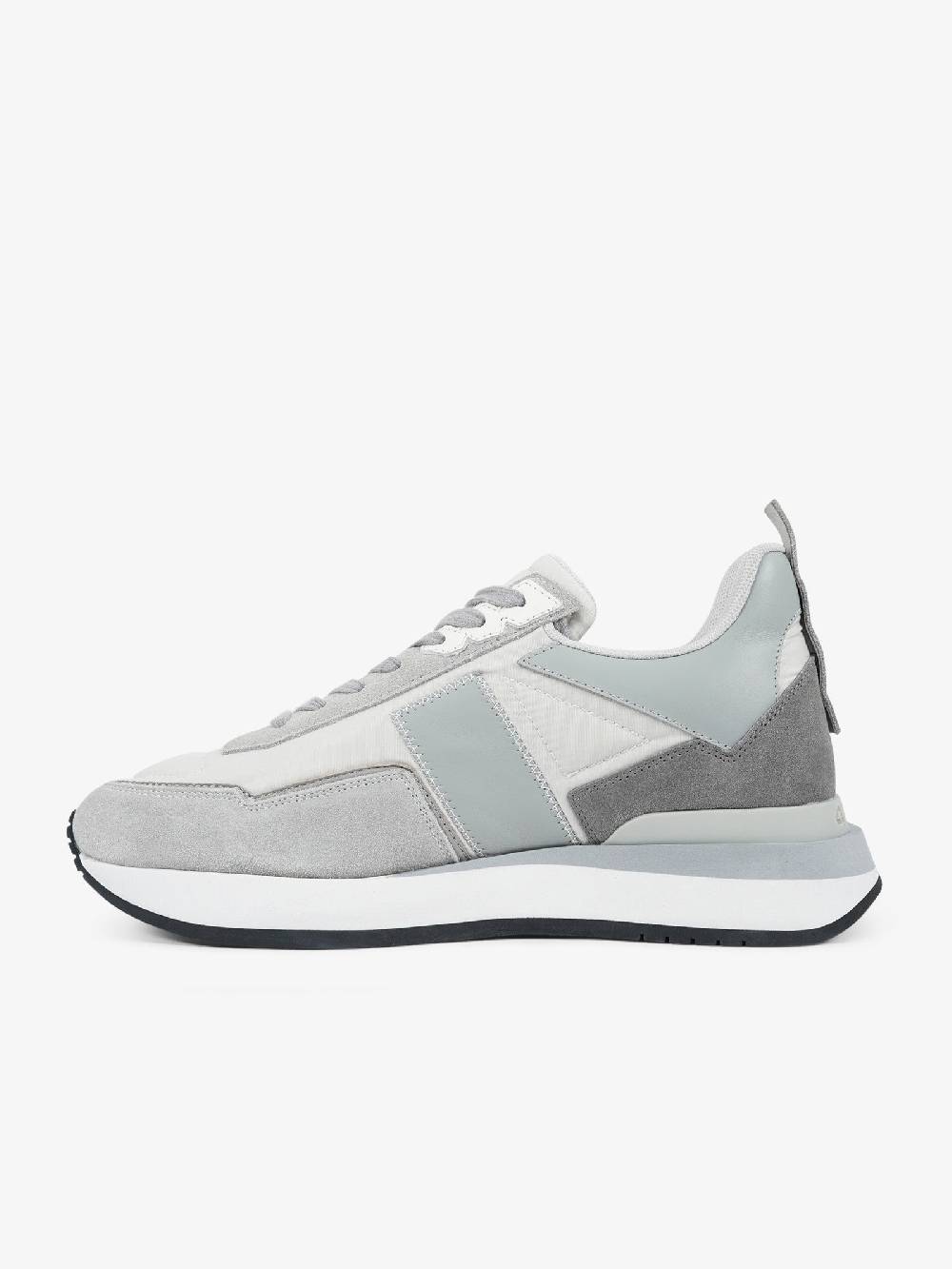 PACIOTTI Sneakers SEAN 400-03 uomo pelle grigio Italy