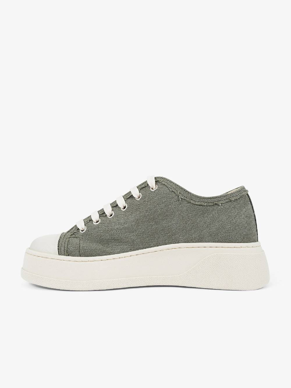 TAKAMORI Scarpe basse BANDANA uomo canvas militare Prezzo di fabbrica