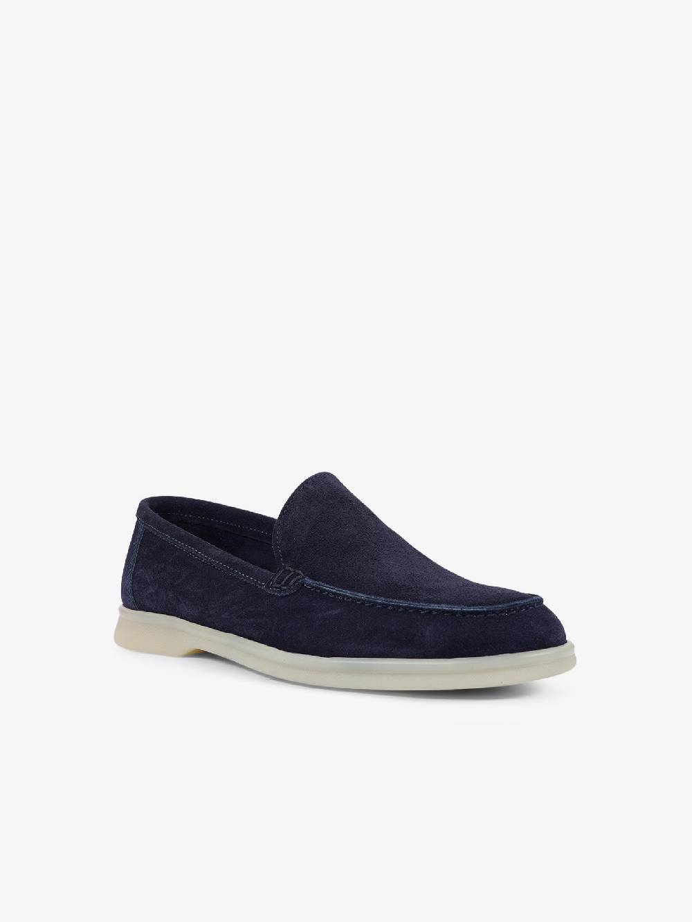 LORIS LORENZO Scarpe basse LORI27 uomo camoscio blu Pezzi Unici