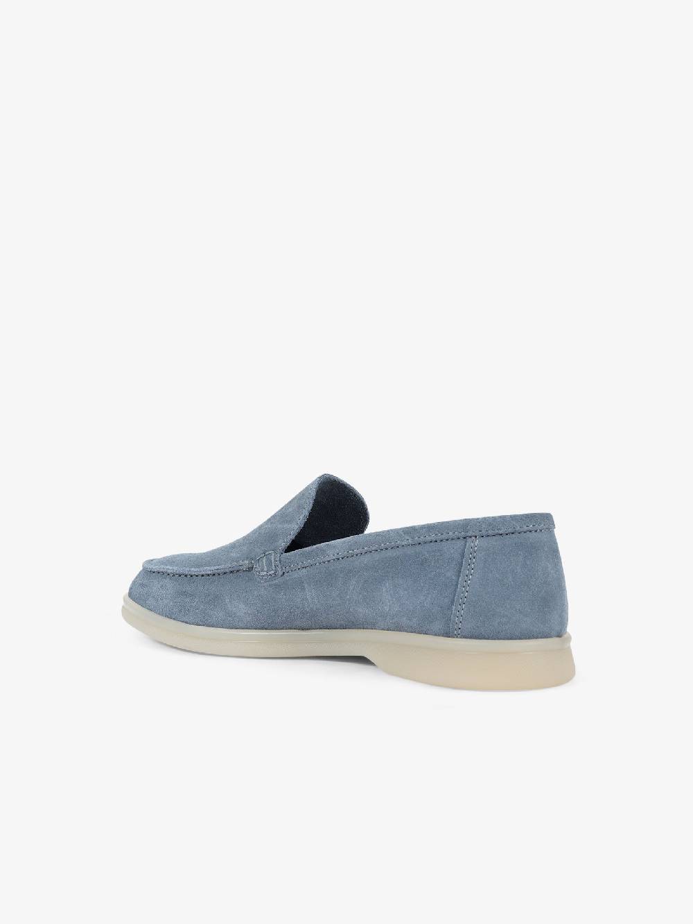 LORIS LORENZO Scarpe basse LORI27 uomo camoscio azzurro Qualità Garantita