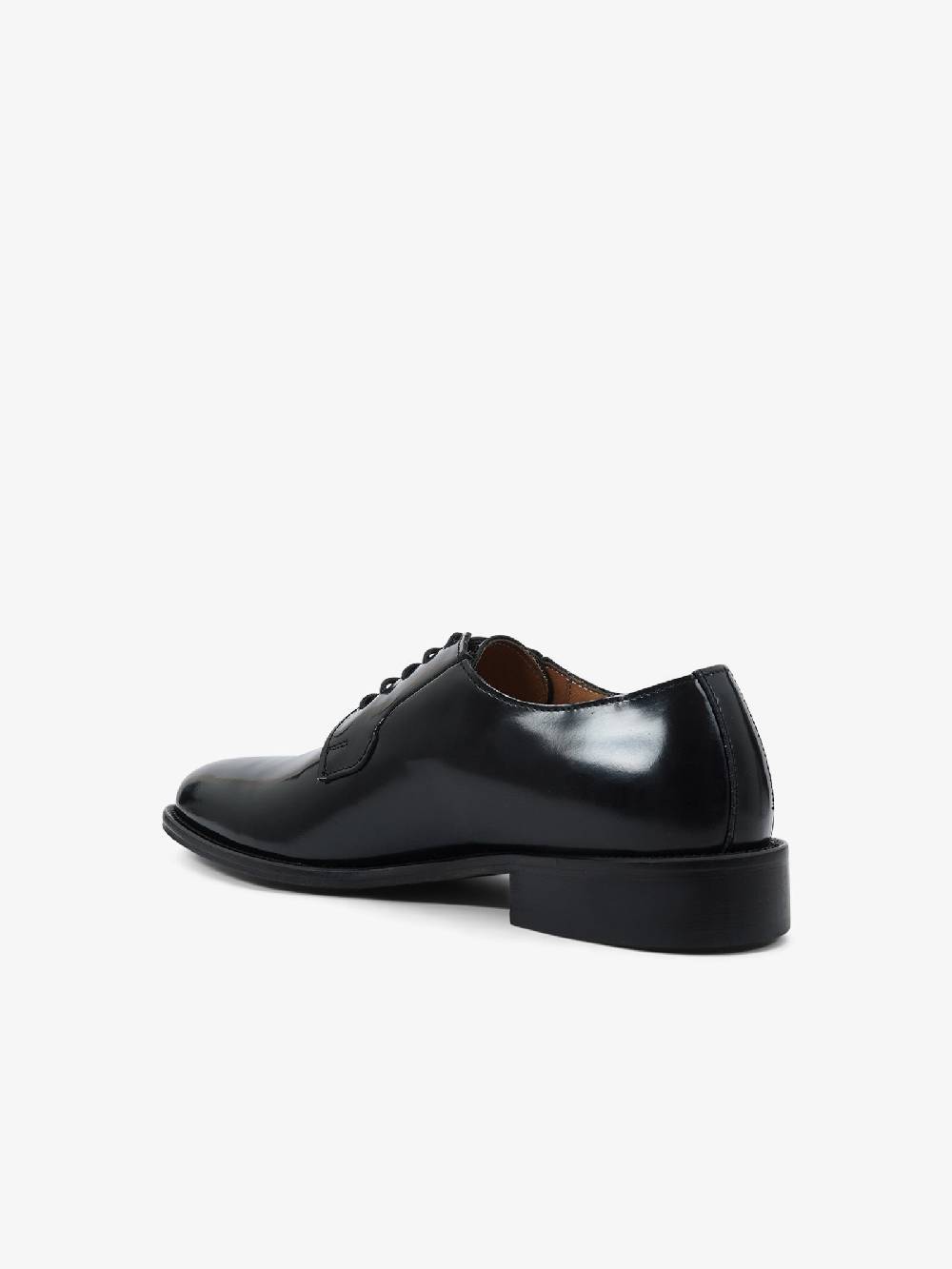 ROGAL'S Stringate OXFORD 6 uomo pelle nero Fino Al -60%