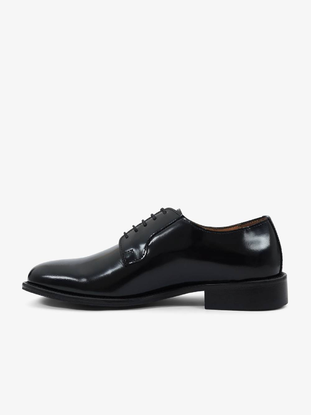 ROGAL'S Stringate OXFORD 6 uomo pelle nero Fino Al -60%
