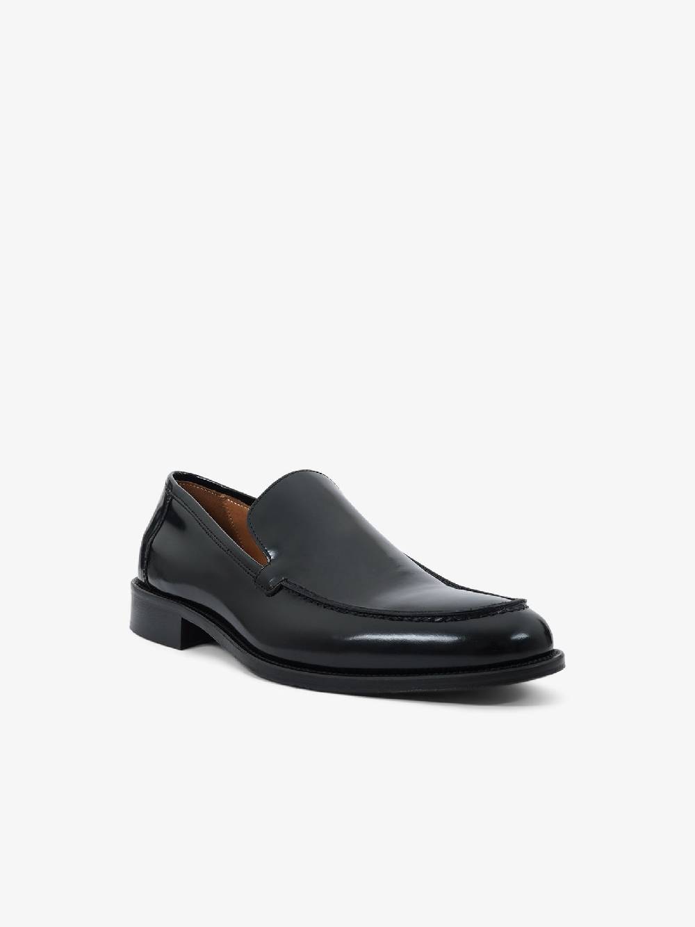 ROGAL'S Mocassini OXFORD 5 uomo pelle nero Sottocosto