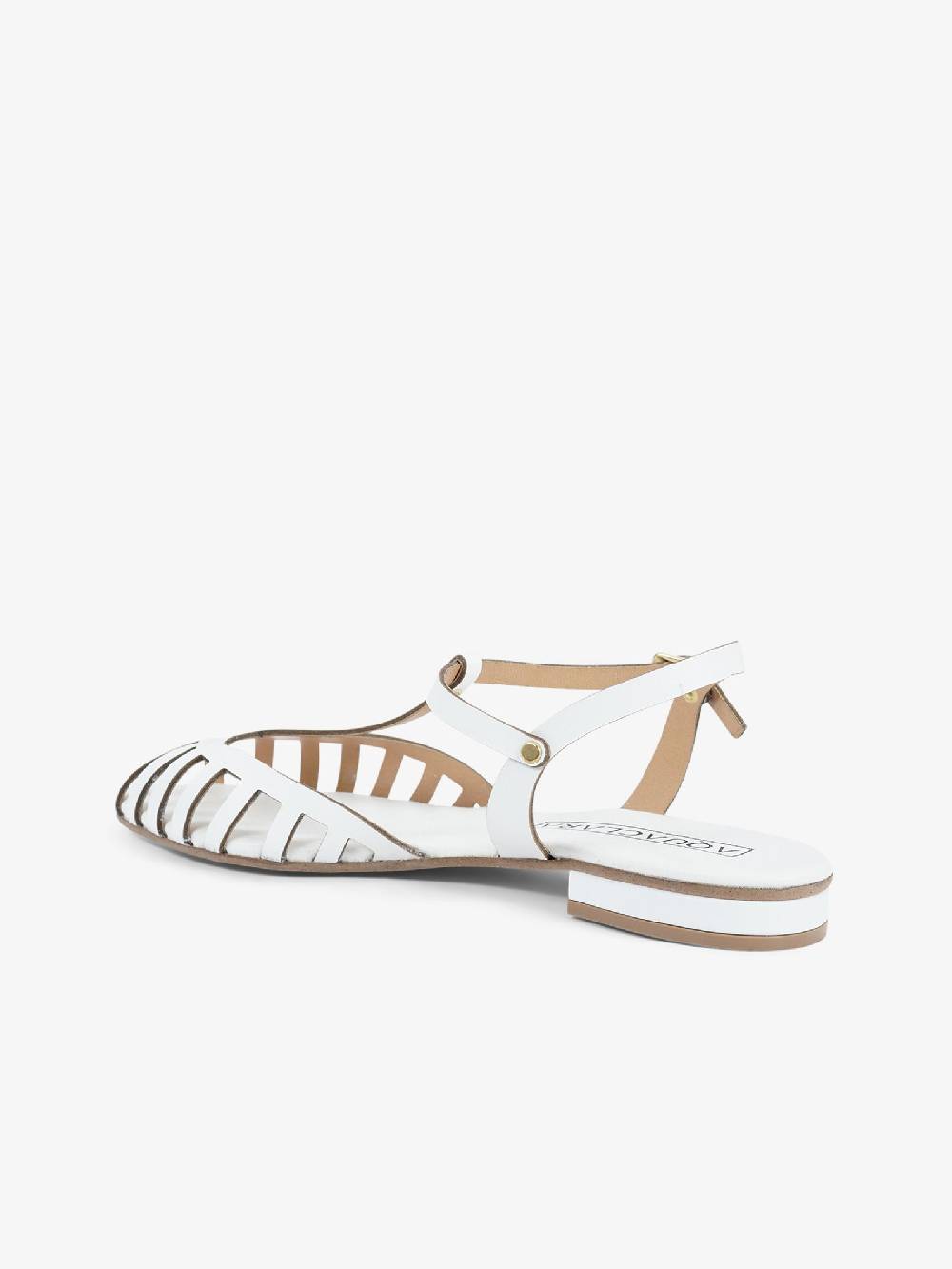 AQUACLARA Sandali bassi STROMBOLI-20 donna pelle bianco Shopping Online