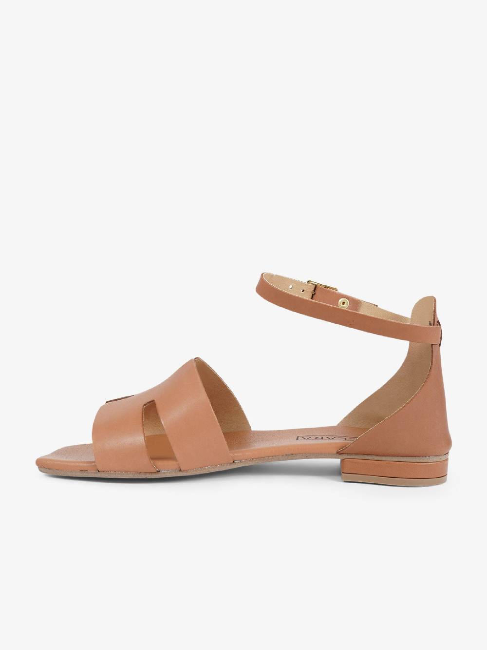 AQUACLARA Sandali bassi MILOS-20 donna pelle marrone Prezzo Ridotto