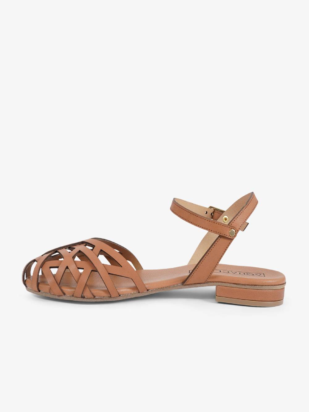 AQUACLARA Sandali bassi ITACA-20 donna pelle marrone Convenienza