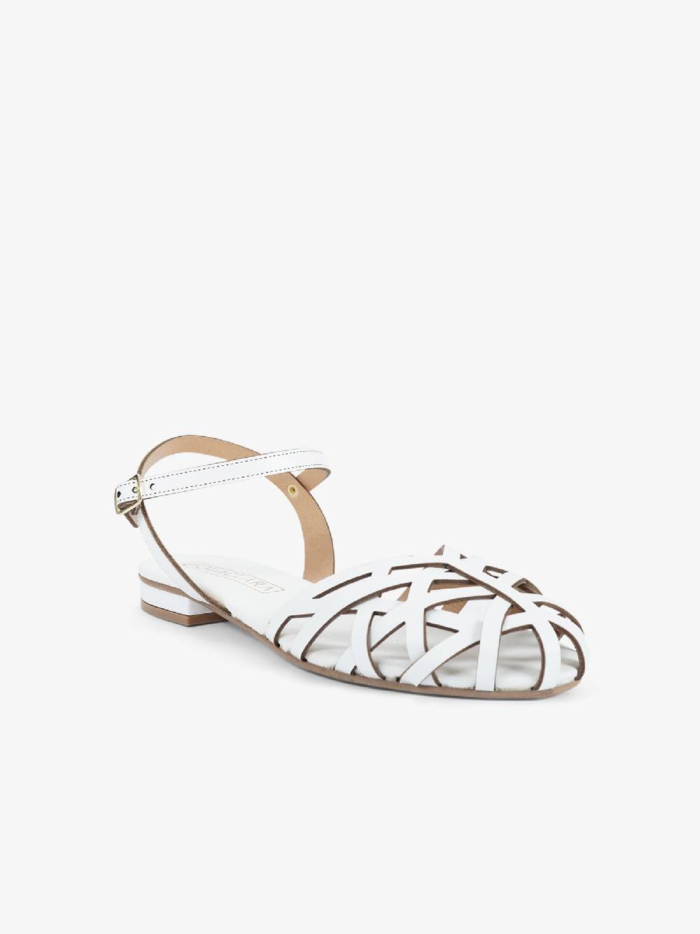AQUACLARA Sandali bassi ITACA-20 donna pelle bianco Novità
