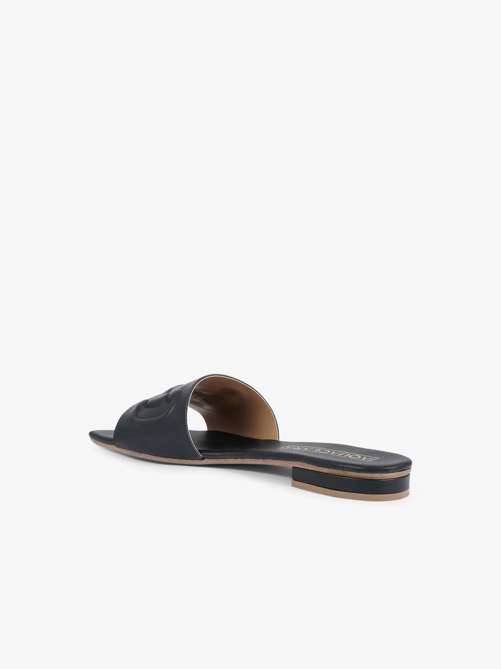 AQUACLARA Sandali bassi FIRENZE-20 donna pelle nero Presa