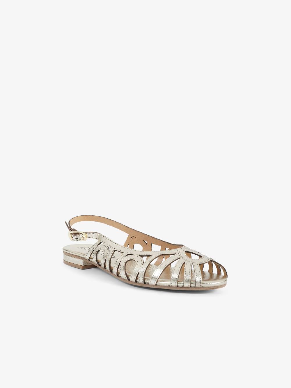 AQUACLARA Sandali bassi CAPRAIA-20 donna pelle oro Offerta