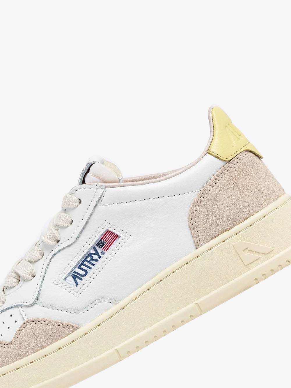 AUTRY Sneakers Medalist Low AULW donna pelle bianco Vendita Calda