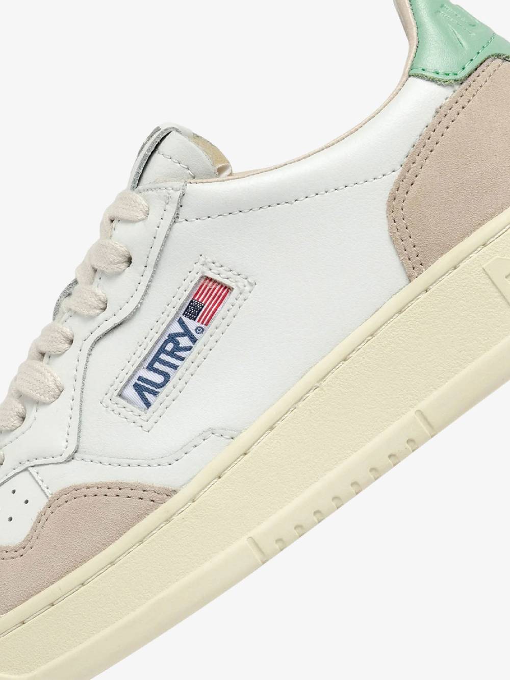 AUTRY Sneakers Medalist Low AULW donna pelle bianco Vendita Economica