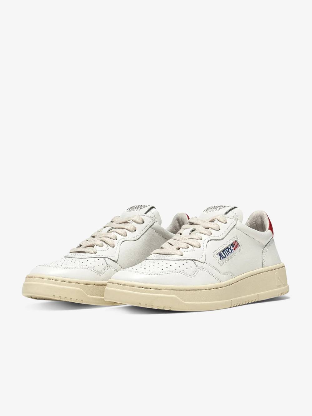 AUTRY Sneakers Medalist Low AULW donna pelle bianco Vendite Flash