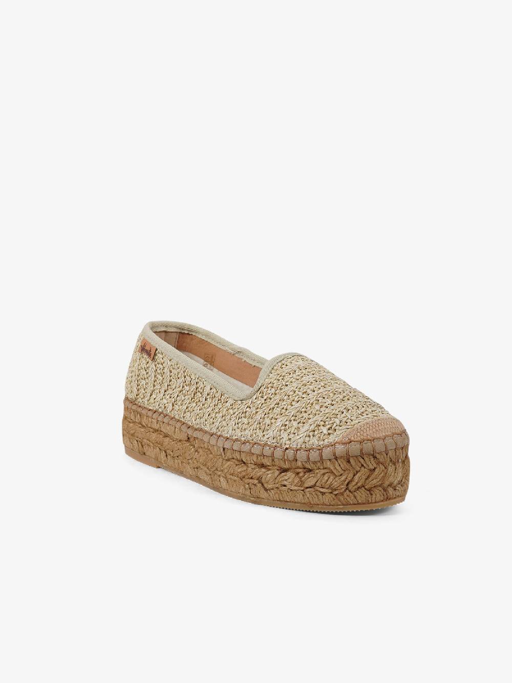 VIDORRETA Espadrillas rafia 74500RMMDT donna rafia beige In Saldo
