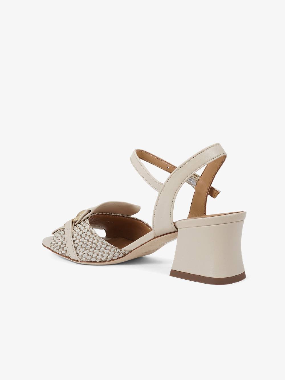 SORELLI Sandali con tacco Aria 2180/ARIANATURALE donna pelle beige Soddisfazione Garantita