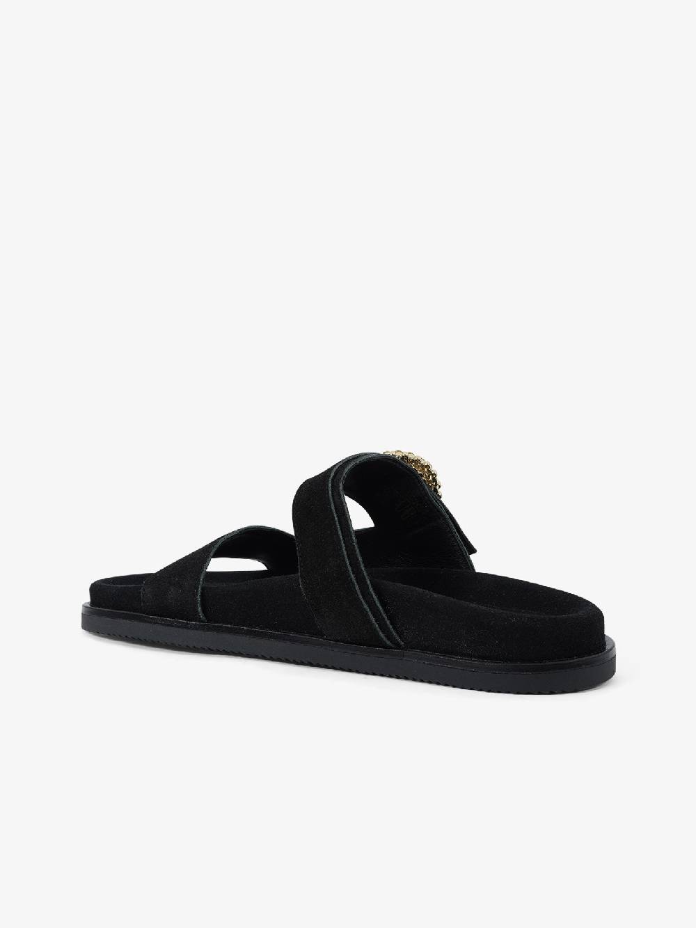EXE' Sandali bassi 895 KIMOLOS 6-1 895 KIMOLOS 6-1 donna suede nero Qualità