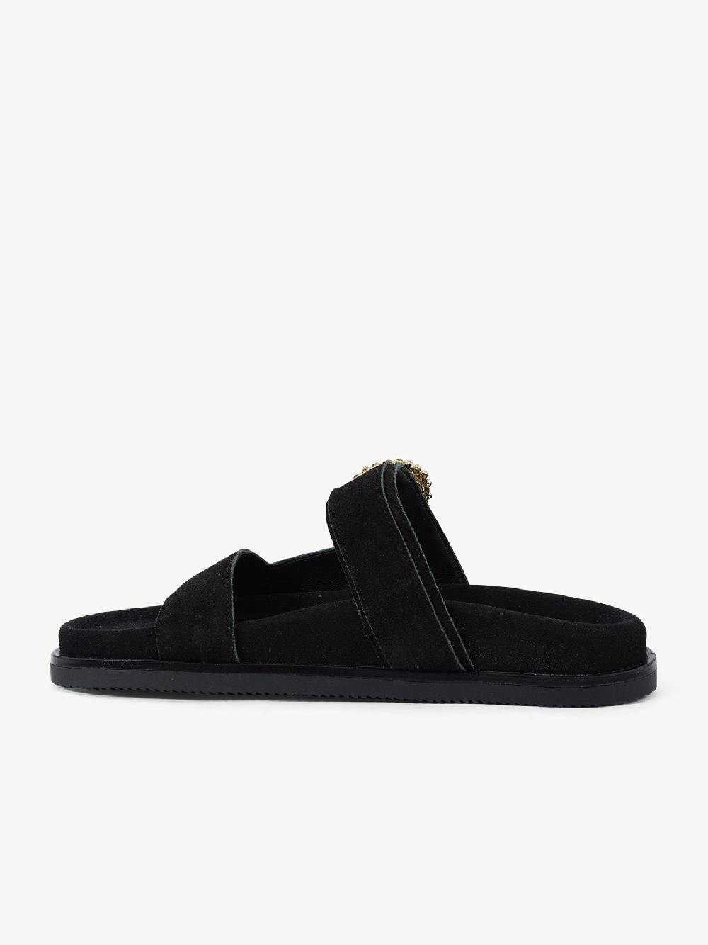 EXE' Sandali bassi 895 KIMOLOS 6-1 895 KIMOLOS 6-1 donna suede nero Qualità