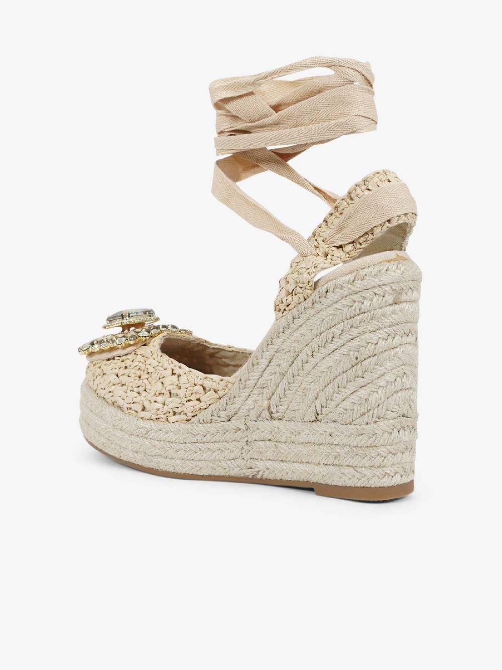EXE' Espadrillas 23105-23 donna rafia beige Sconto