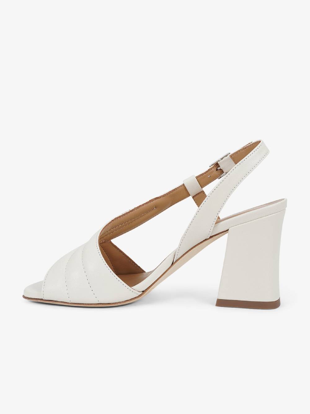 SORELLI Sandali con tacco 2169/ALBA donna pelle panna Online
