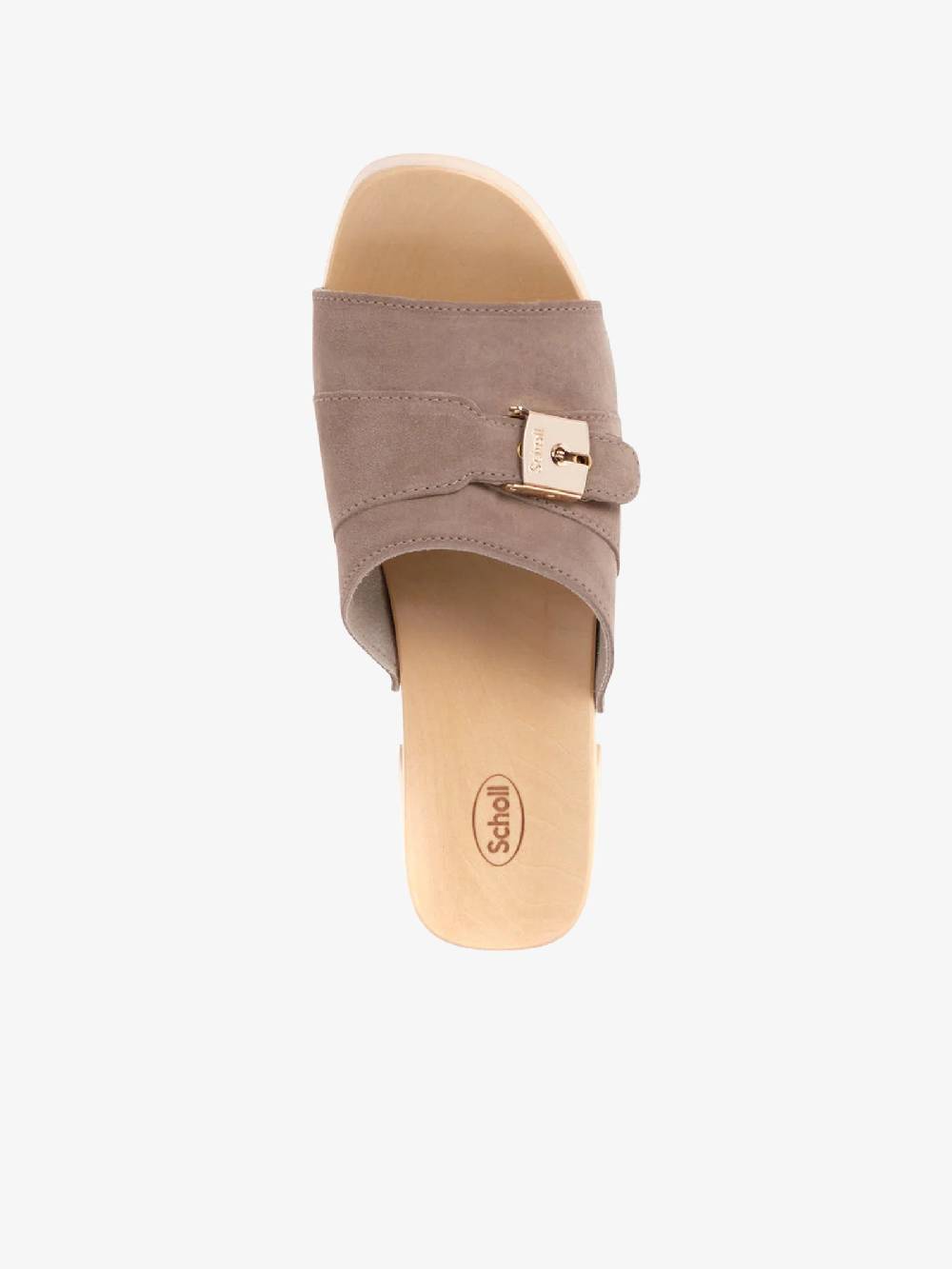 SCHOLL Sandali con plateau Pescura Sarah SL.F299811002 donna camoscio beige Saldi