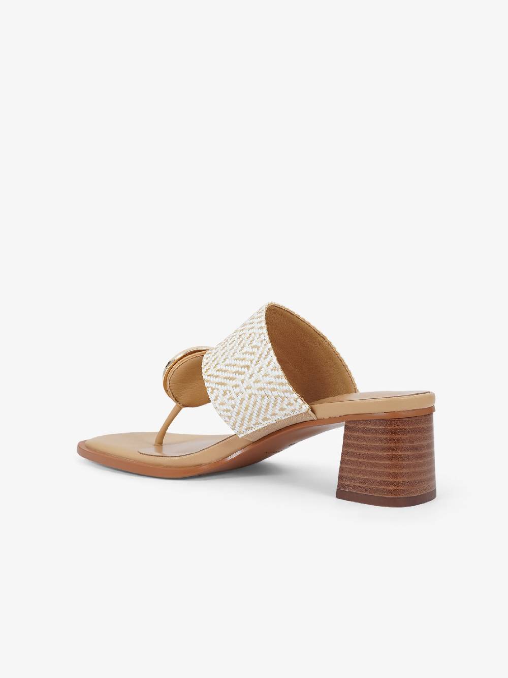 NOA HARMON Sandali con tacco Petra 9227 donna rafia bianco Hotsell