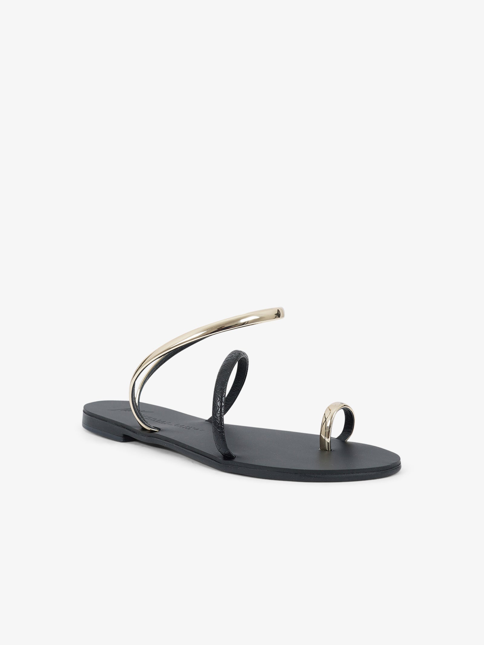 NICOLAS LAINAS Sandali bassi Arco Itaca 963-T donna oro Vendita Calda