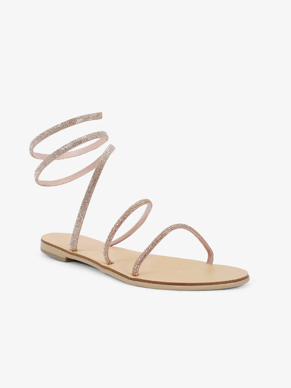 NICOLAS LAINAS Sandali bassi Crystal 64-CE donna bronzo Vendite stagionali